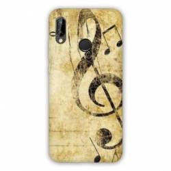 Coque Samsung Galaxy A20e Musique clé sol vintage