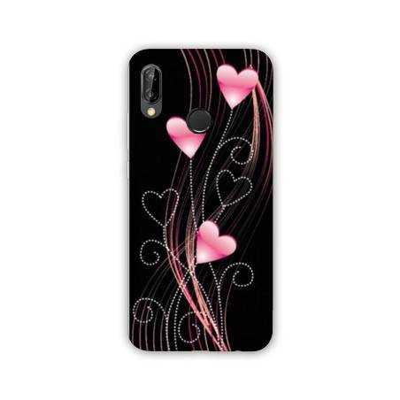 Coque Samsung Galaxy A20e Cœur rose Montant