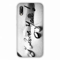 Coque Samsung Galaxy A20e I love you larme B