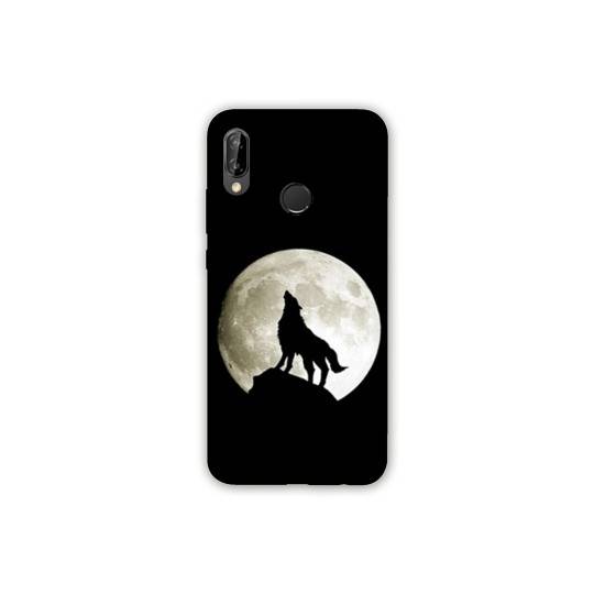 Coque Samsung Galaxy A20e Loup Noir