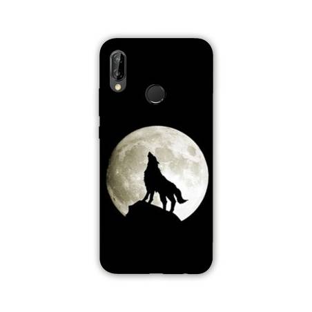 Coque Samsung Galaxy A20e Loup Noir