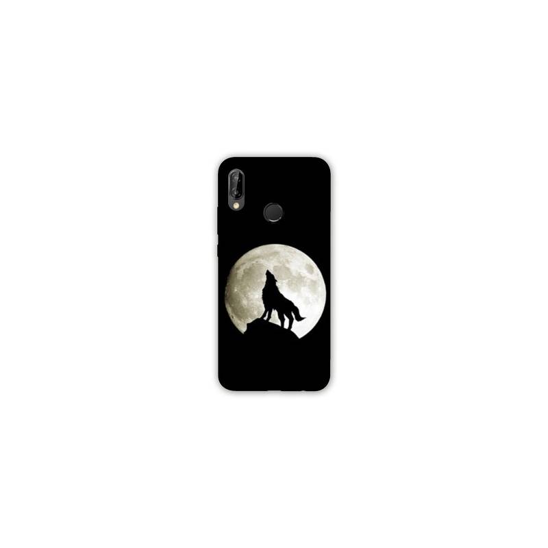 Coque Samsung Galaxy A20e Loup Noir