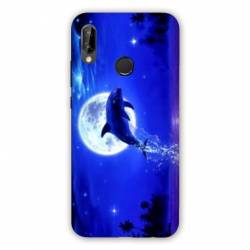 Coque Samsung Galaxy A20e Dauphin lune