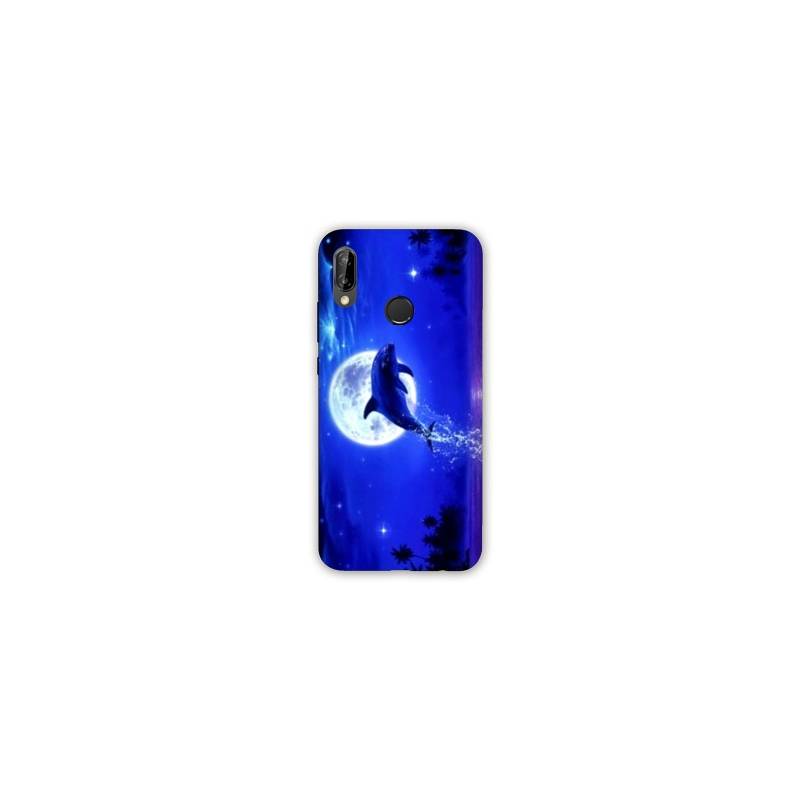 Coque Samsung Galaxy A20e Dauphin lune