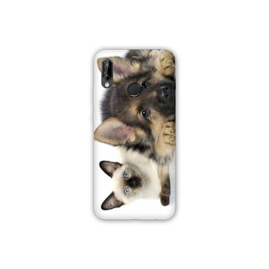 Coque Samsung Galaxy A20e Chien vs chat