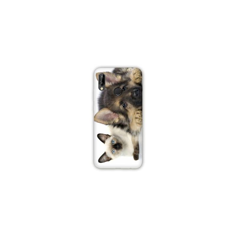 Coque Samsung Galaxy A20e Chien vs chat