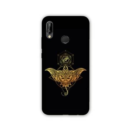Coque Samsung Galaxy A20e Animaux Maori Raie noir