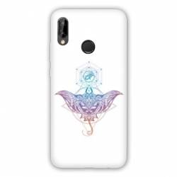 Coque Samsung Galaxy A20e Animaux Maori Raie color