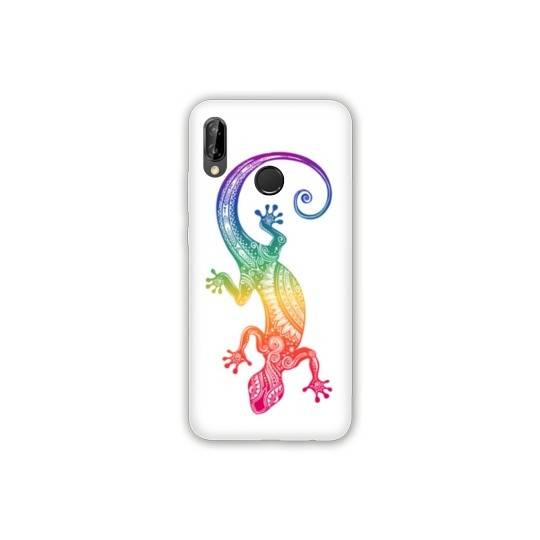 Coque Samsung Galaxy A20e Animaux Maori Salamandre color