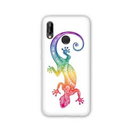 Coque Samsung Galaxy A20e Animaux Maori Salamandre color