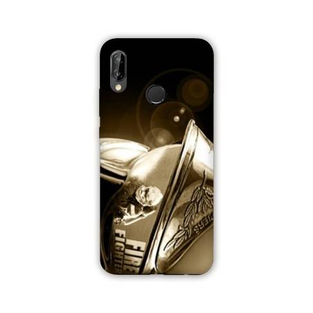 Coque Samsung Galaxy A20e pompier casque vintage