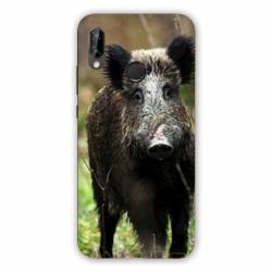 Coque Samsung Galaxy A20e chasse sanglier bois