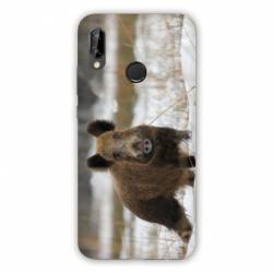 Coque Samsung Galaxy A20e chasse sanglier Neige