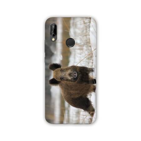 Coque Samsung Galaxy A20e chasse sanglier Neige