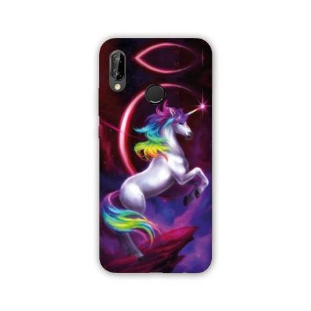 Coque Samsung Galaxy A20e Licorne Arc en ciel