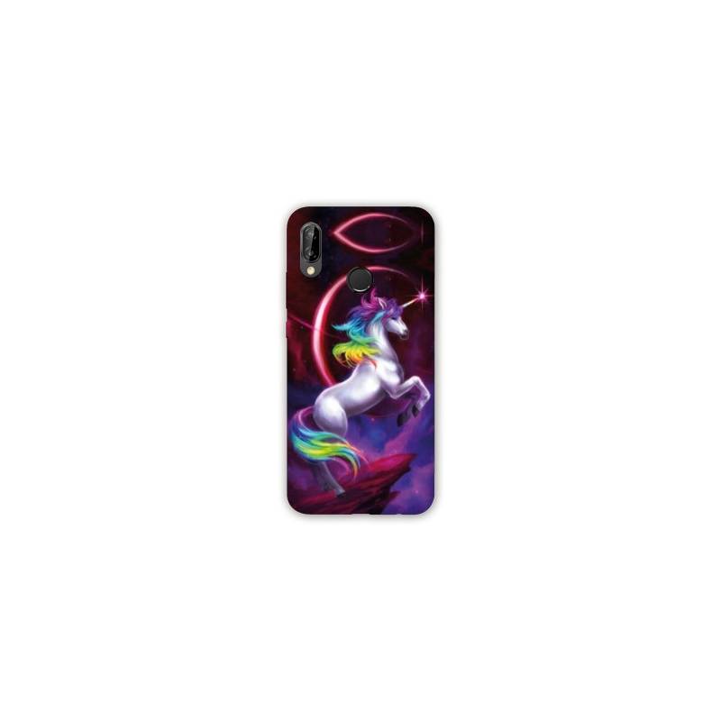 Coque Samsung Galaxy A20e Licorne Arc en ciel