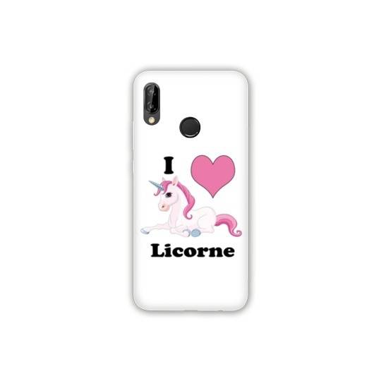 Coque Samsung Galaxy A20e Licorne I love FR