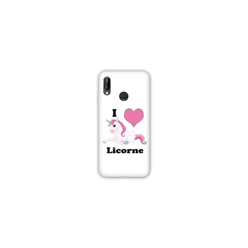 Coque Samsung Galaxy A20e Licorne I love FR