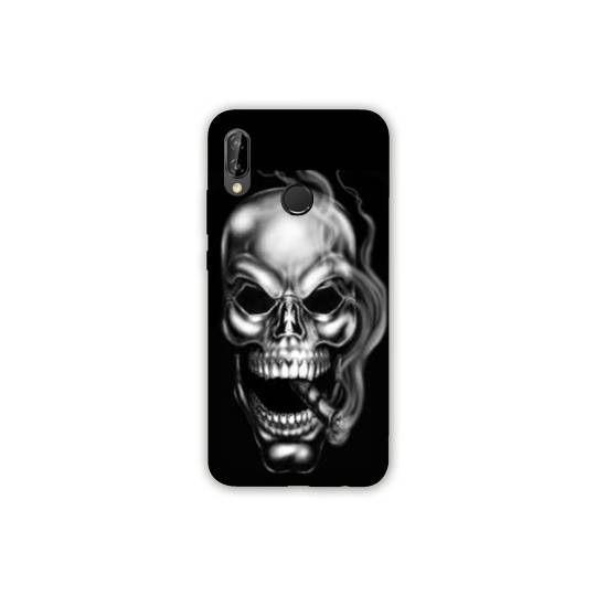 Coque Samsung Galaxy A20e tete de mort Fume