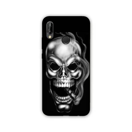 Coque Samsung Galaxy A20e tete de mort Fume