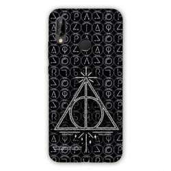 Coque Samsung Galaxy A20e WB License harry potter pattern triangle noir