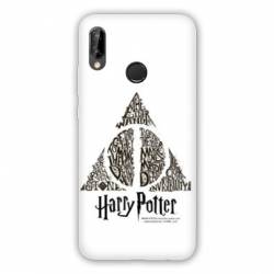 Coque Samsung Galaxy A20e WB License harry potter pattern triangle Blanc