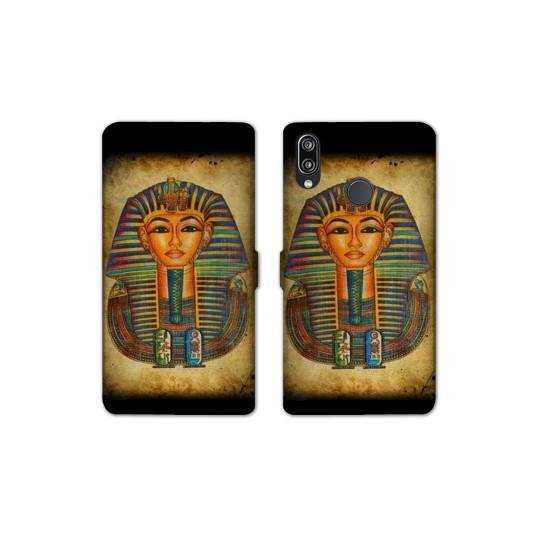 Housse cuir portefeuille Samsung Galaxy A20e Egypte Pharaon