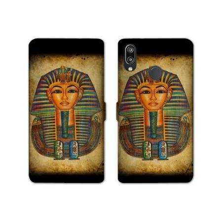 Housse cuir portefeuille Samsung Galaxy A20e Egypte Pharaon