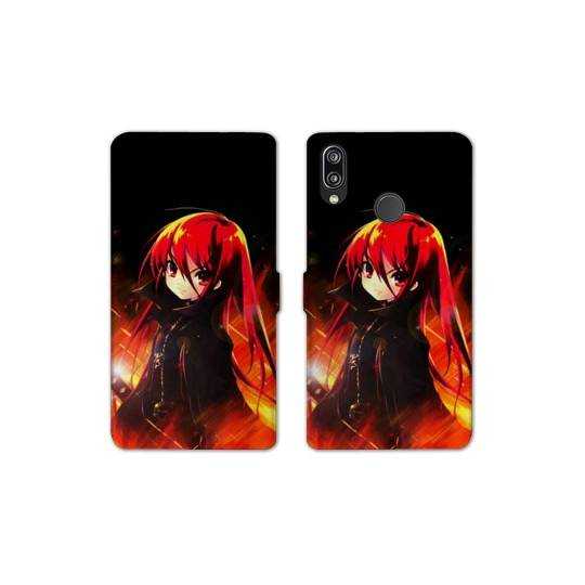 Housse cuir portefeuille Samsung Galaxy A20e Manga Shana