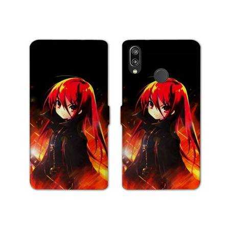 Housse cuir portefeuille Samsung Galaxy A20e Manga Shana