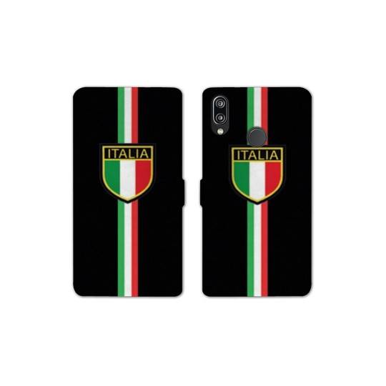 Housse cuir portefeuille Samsung Galaxy A20e Italie 3