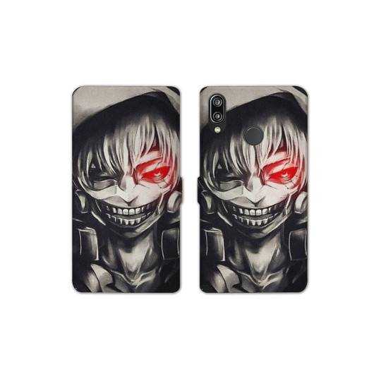 Housse cuir portefeuille Samsung Galaxy A20e Manga kaneki