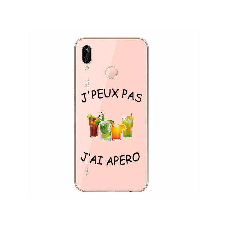 Coque transparente Samsung Galaxy A20e jpeux pas jai apero