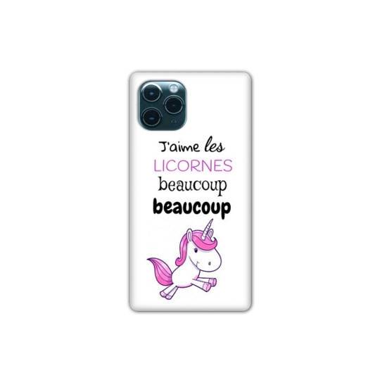 Coque Iphone 11 (5,8") Decale licornes