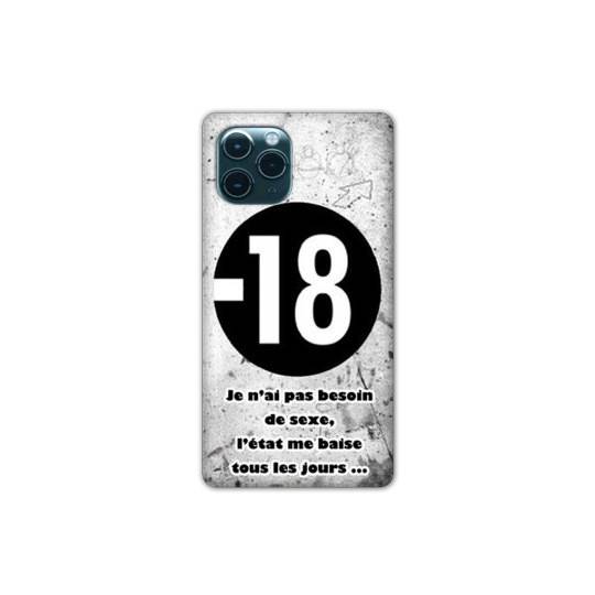 Coque Iphone 11 (5,8") Humour 18 ans