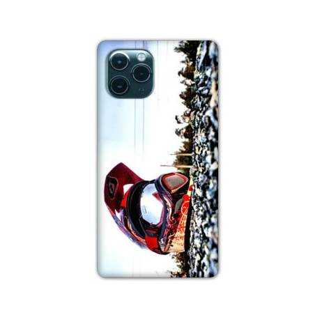 Coque Iphone 11 (5,8") Moto Casque Cross