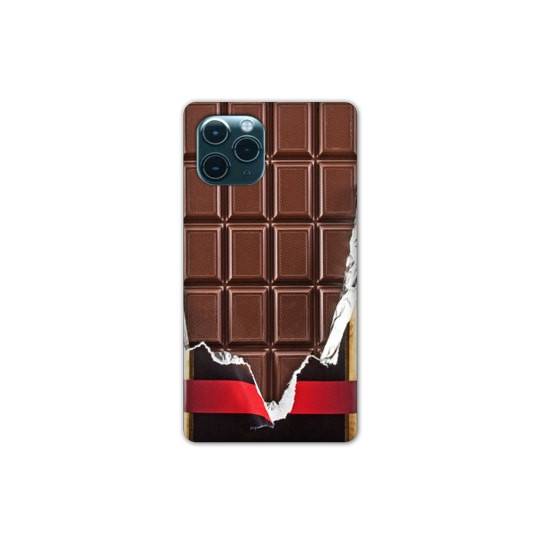 Coque Iphone 11 (5,8") Trompe œil chocolat