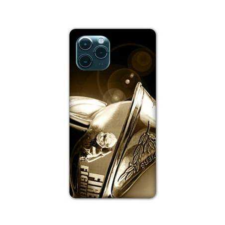 Coque Iphone 11 (5,8") pompier casque vintage