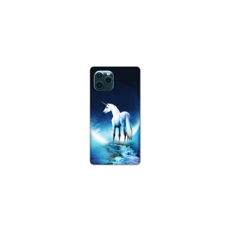 Coque Iphone 11 (5,8") Licorne Lune