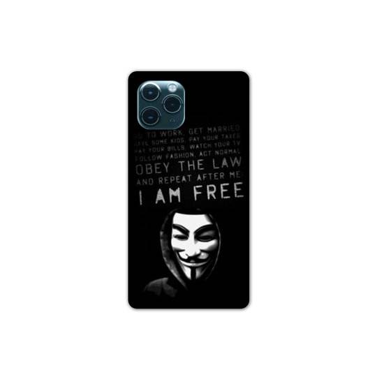Coque Iphone 11 (5,8") Anonymous I am free