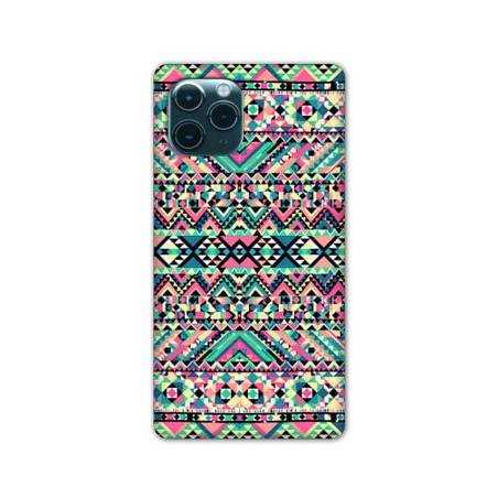 Coque Iphone 11 (5,8") motifs Aztec azteque rose