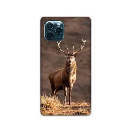 Coque Iphone 11 (5,8") chasse chevreuil Blanc