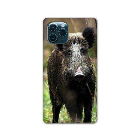 Coque Iphone 11 (5,8") chasse sanglier bois