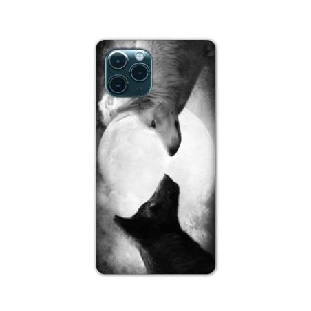 Coque Iphone 11 (5,8") Loup Duo