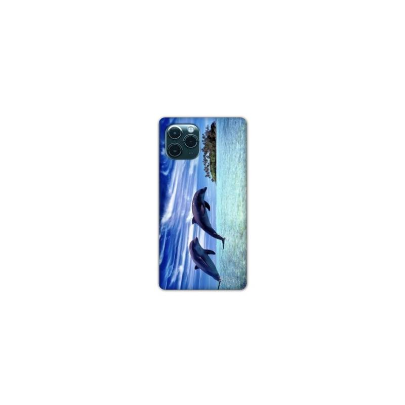 Coque Iphone 11 (5,8") Dauphin ile
