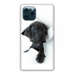 Coque Iphone 11 (5,8") Chien noir