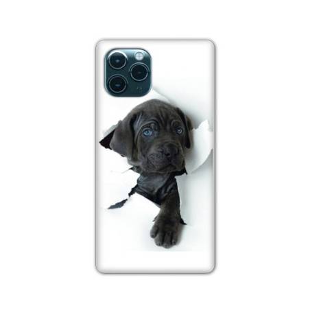 Coque Iphone 11 (5,8") Chien noir