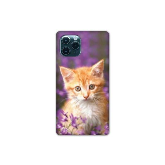 Coque Iphone 11 (5,8") Chat Violet
