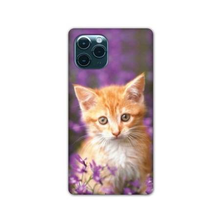 Coque Iphone 11 (5,8") Chat Violet