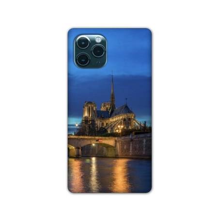 Coque Iphone 11 (5,8") France Notre Dame Paris night
